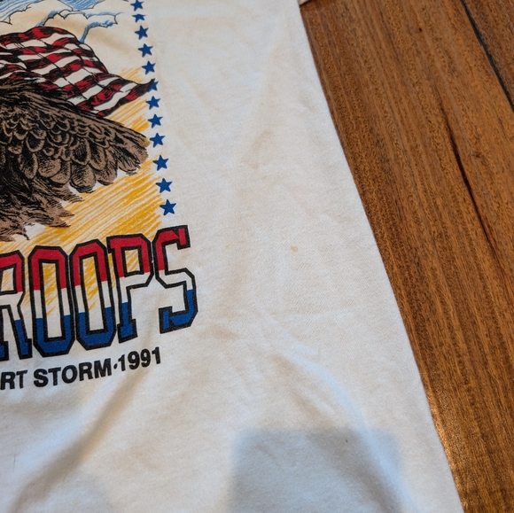 1991 Operation Desert Storm Single Stitch T Shirt (M) - Picture 5 of 8